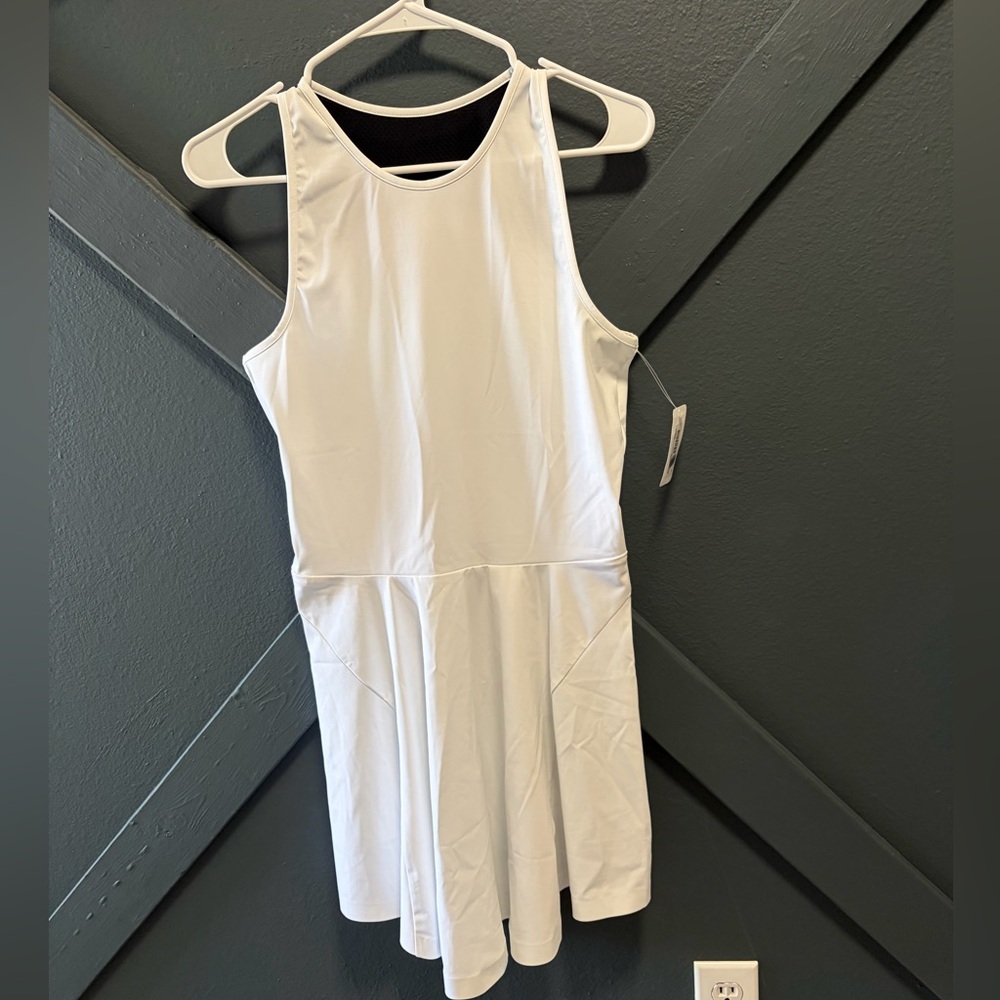 Outerknown White Active Dress with Mesh Details On The Back *See Details**